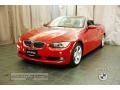 2007 Crimson Red BMW 3 Series 328i Convertible  photo #1