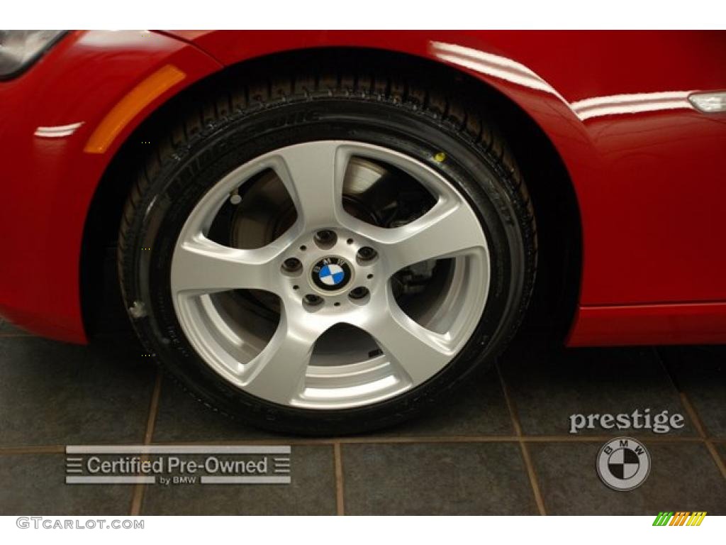 2007 3 Series 328i Convertible - Crimson Red / Black photo #8