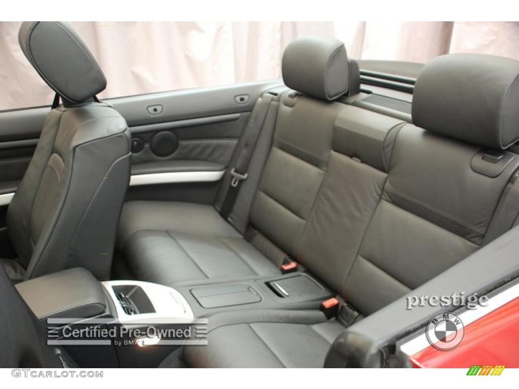 2007 3 Series 328i Convertible - Crimson Red / Black photo #10