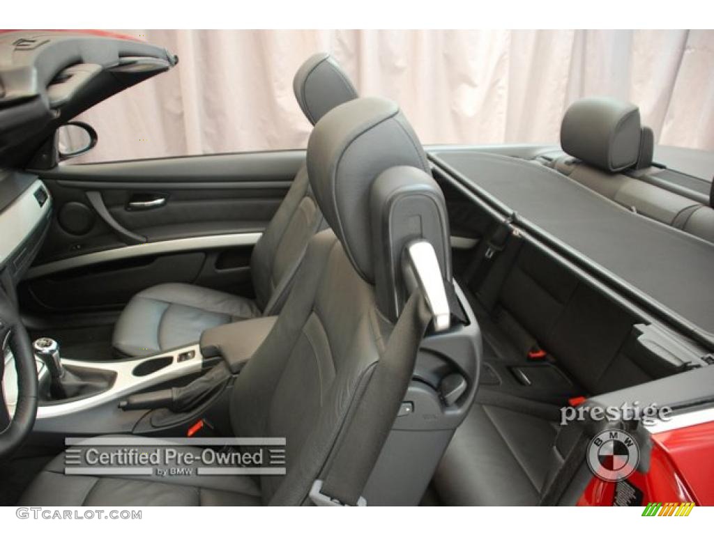 2007 3 Series 328i Convertible - Crimson Red / Black photo #11