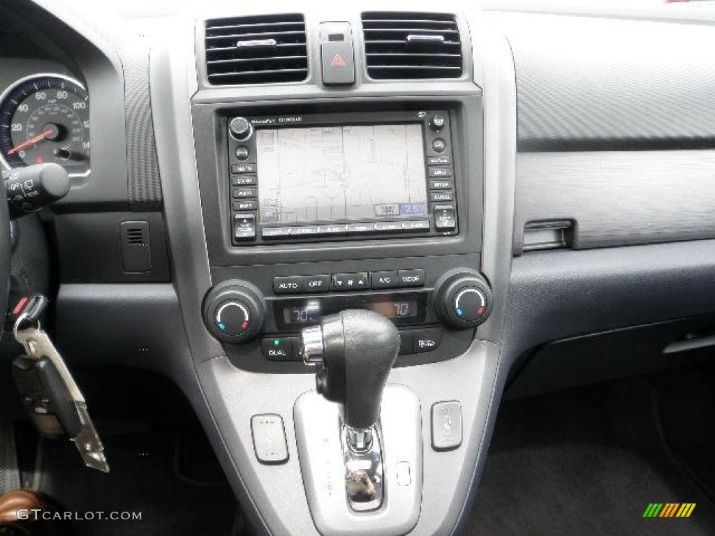 2008 CR-V EX-L 4WD - Nighthawk Black Pearl / Black photo #25