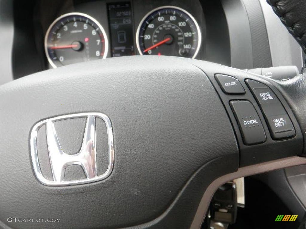 2008 CR-V EX-L 4WD - Nighthawk Black Pearl / Black photo #30