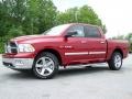2010 Inferno Red Crystal Pearl Dodge Ram 1500 Big Horn Crew Cab 4x4  photo #8