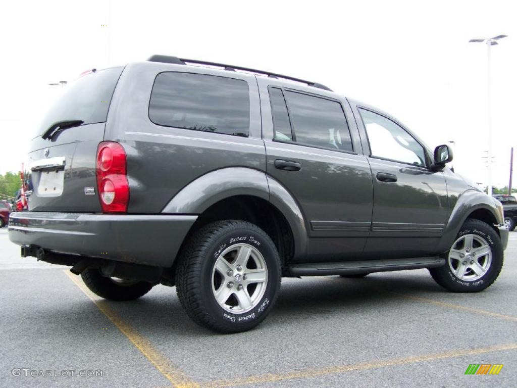 2004 Durango SLT 4x4 - Graphite Metallic / Medium Slate Gray photo #7