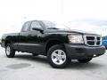 2008 Brilliant Black Dodge Dakota SXT Extended Cab 4x4  photo #1