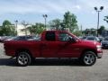 2008 Inferno Red Crystal Pearl Dodge Ram 1500 Big Horn Edition Quad Cab 4x4  photo #2