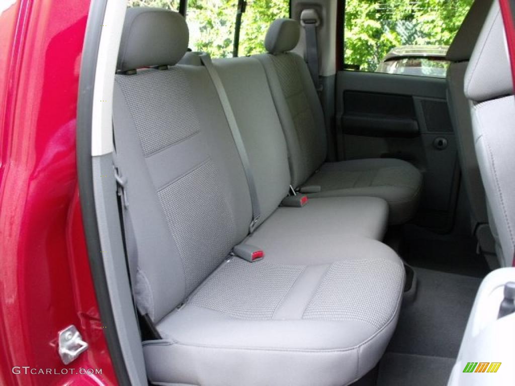 2008 Ram 1500 Big Horn Edition Quad Cab 4x4 - Inferno Red Crystal Pearl / Medium Slate Gray photo #11