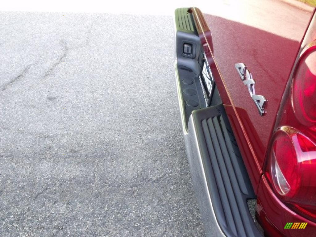 2008 Ram 1500 Big Horn Edition Quad Cab 4x4 - Inferno Red Crystal Pearl / Medium Slate Gray photo #12