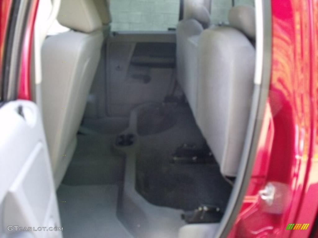 2008 Ram 1500 Big Horn Edition Quad Cab 4x4 - Inferno Red Crystal Pearl / Medium Slate Gray photo #17