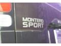 2001 Solano Black Pearl Mitsubishi Montero Sport Limited 4x4  photo #13