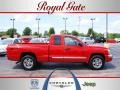 Flame Red 2005 Dodge Dakota Laramie Club Cab 4x4