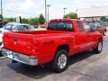 Flame Red - Dakota Laramie Club Cab 4x4 Photo No. 3