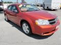 2008 Sunburst Orange Pearl Dodge Avenger SXT  photo #1