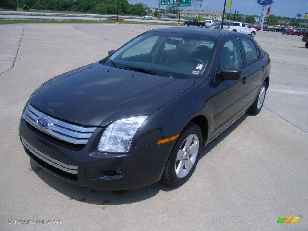 2007 Fusion SE - Tungsten Grey Metallic / Light Stone photo #7