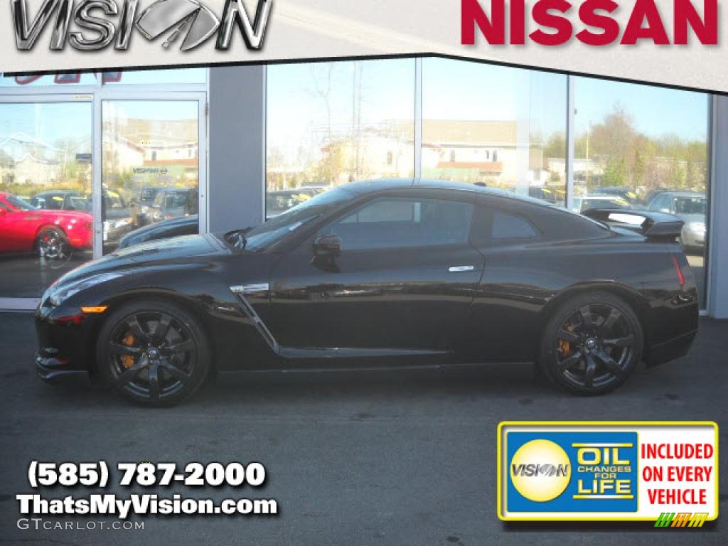 2010 GT-R Premium - Black Obsidian / Black photo #1