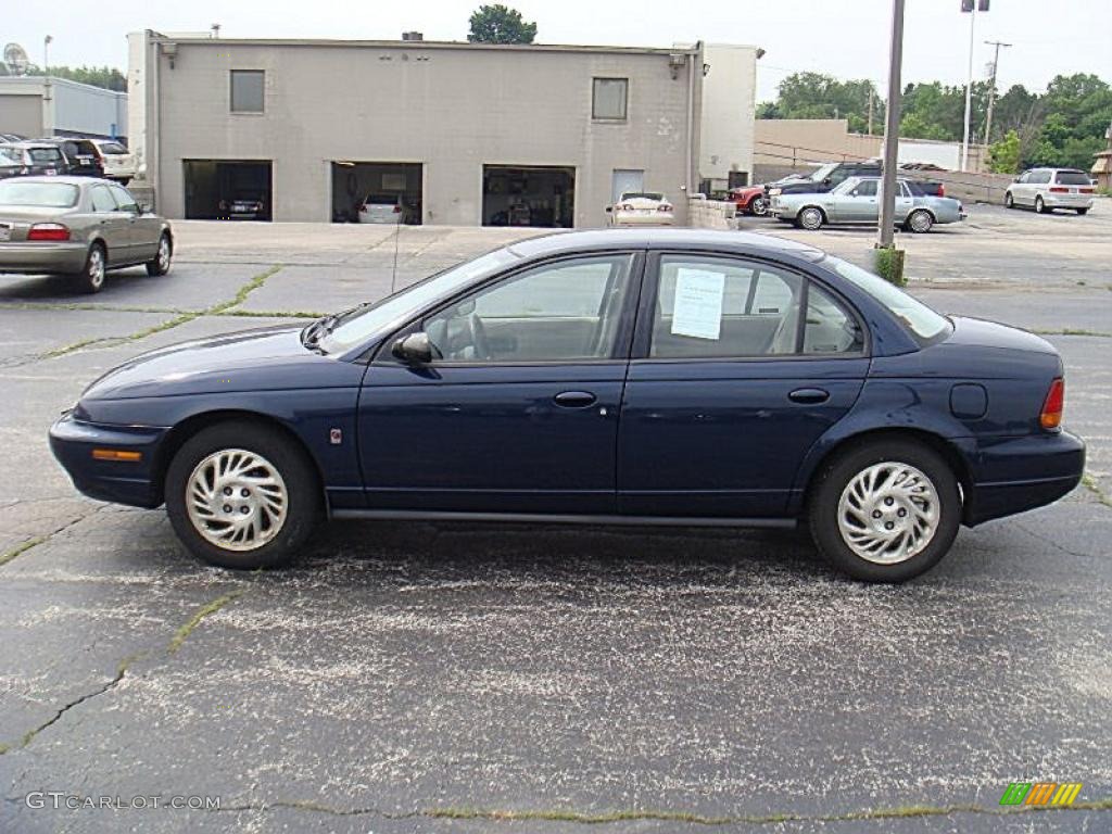 1998 S Series SL2 Sedan - Dark Blue Pearl Metallic / Tan photo #1