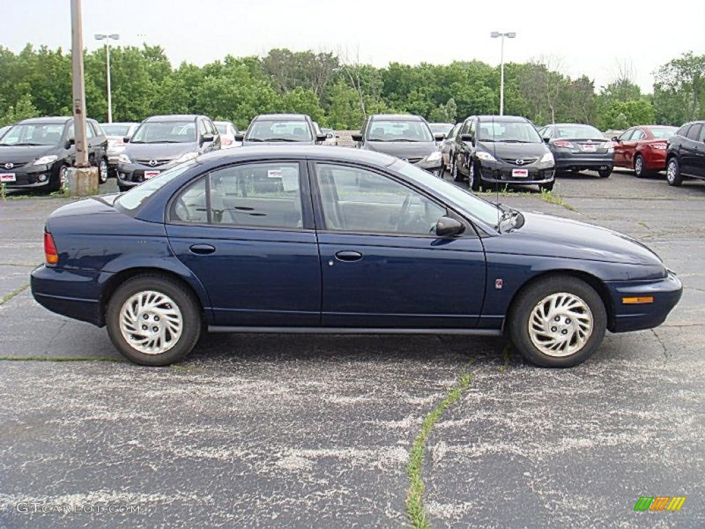 1998 S Series SL2 Sedan - Dark Blue Pearl Metallic / Tan photo #2