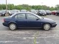 1998 Dark Blue Pearl Metallic Saturn S Series SL2 Sedan  photo #2