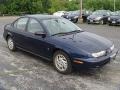 1998 Dark Blue Pearl Metallic Saturn S Series SL2 Sedan  photo #4