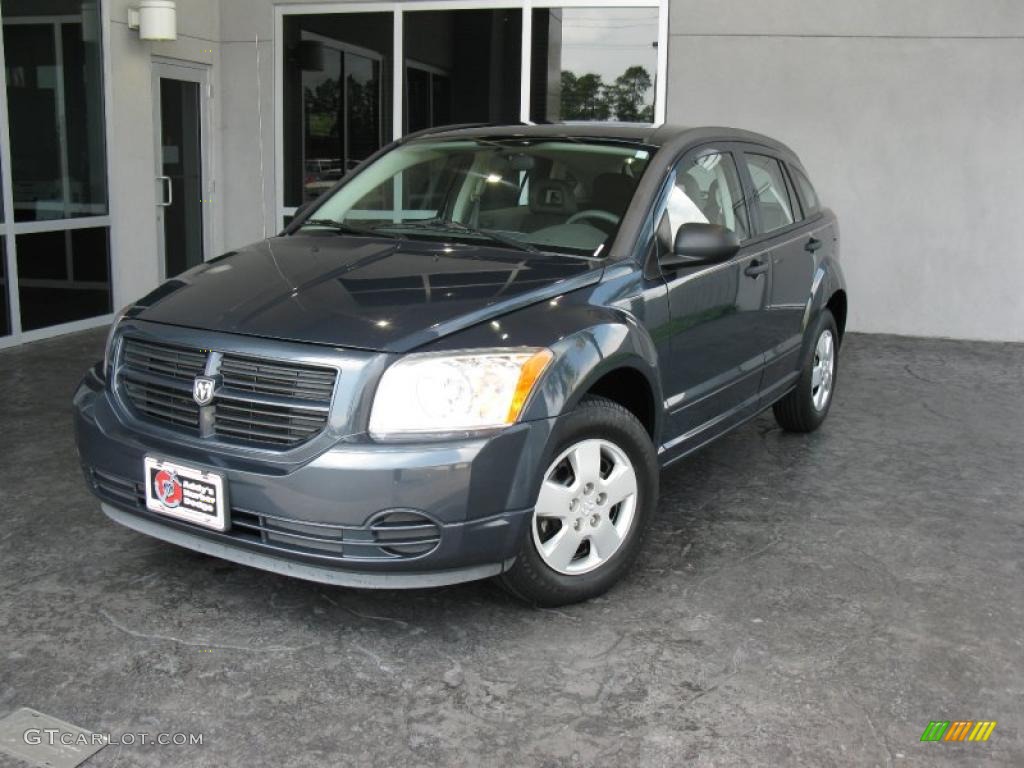 2007 Caliber SE - Steel Blue Metallic / Pastel Slate Gray photo #1