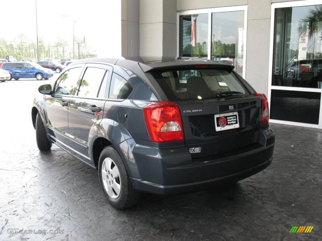 2007 Caliber SE - Steel Blue Metallic / Pastel Slate Gray photo #5