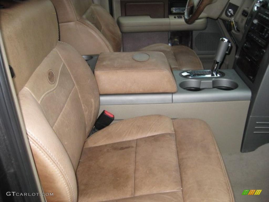2006 F150 King Ranch SuperCrew 4x4 - Dark Stone Metallic / Castano Brown Leather photo #10