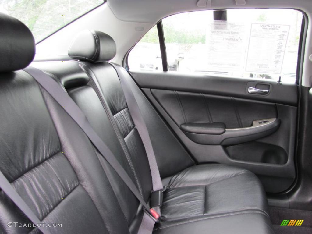2006 Accord EX-L V6 Sedan - Sapphire Blue Pearl / Black photo #7