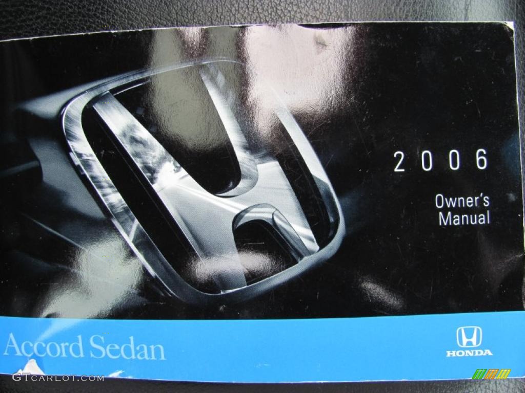 2006 Accord EX-L V6 Sedan - Sapphire Blue Pearl / Black photo #10
