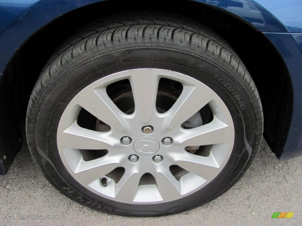 2006 Accord EX-L V6 Sedan - Sapphire Blue Pearl / Black photo #17