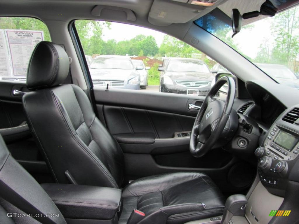 2006 Accord EX-L V6 Sedan - Sapphire Blue Pearl / Black photo #18