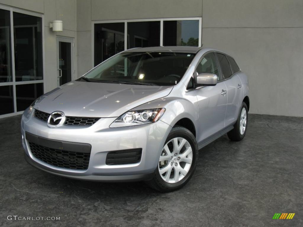 True Silver Metallic Mazda CX-7