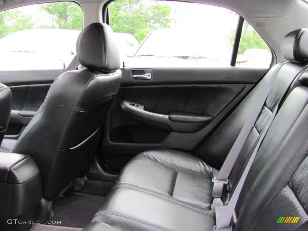 2006 Accord EX-L V6 Sedan - Sapphire Blue Pearl / Black photo #21