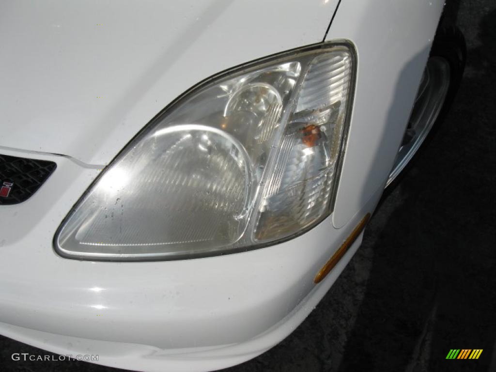2002 Civic Si Hatchback - Taffeta White / Black photo #3