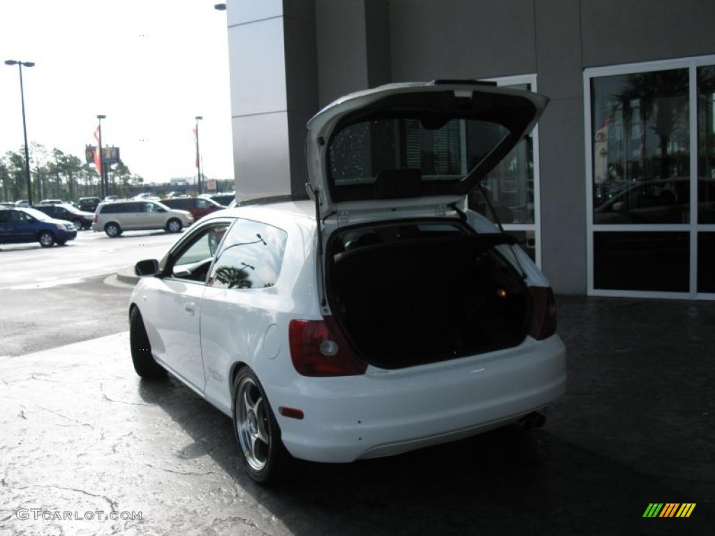 2002 Civic Si Hatchback - Taffeta White / Black photo #6