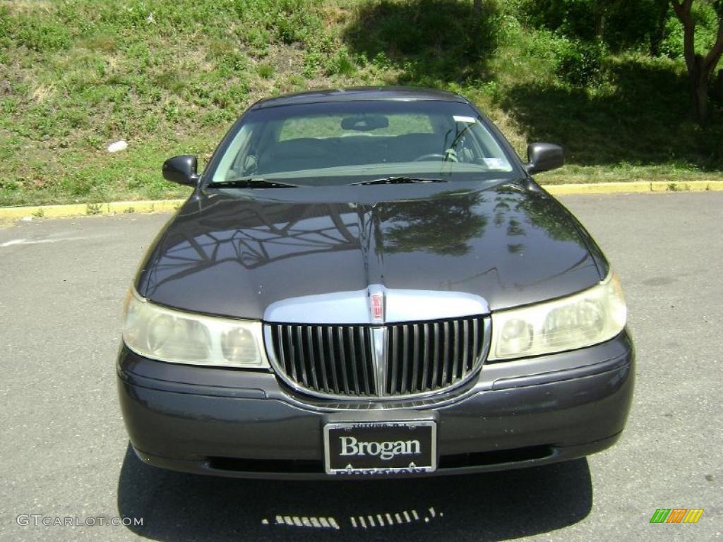 1999 Town Car Signature - Midnight Grey Metallic / Light Graphite photo #17