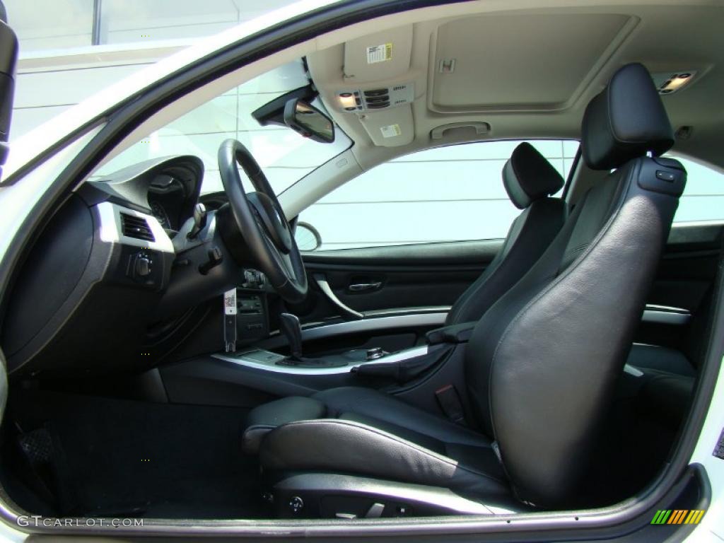 2007 3 Series 328xi Coupe - Alpine White / Black photo #9