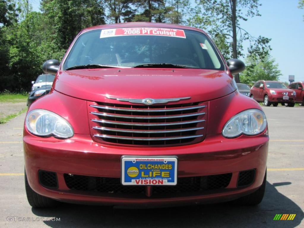 2006 PT Cruiser  - Inferno Red Crystal Pearl / Pastel Slate Gray photo #8