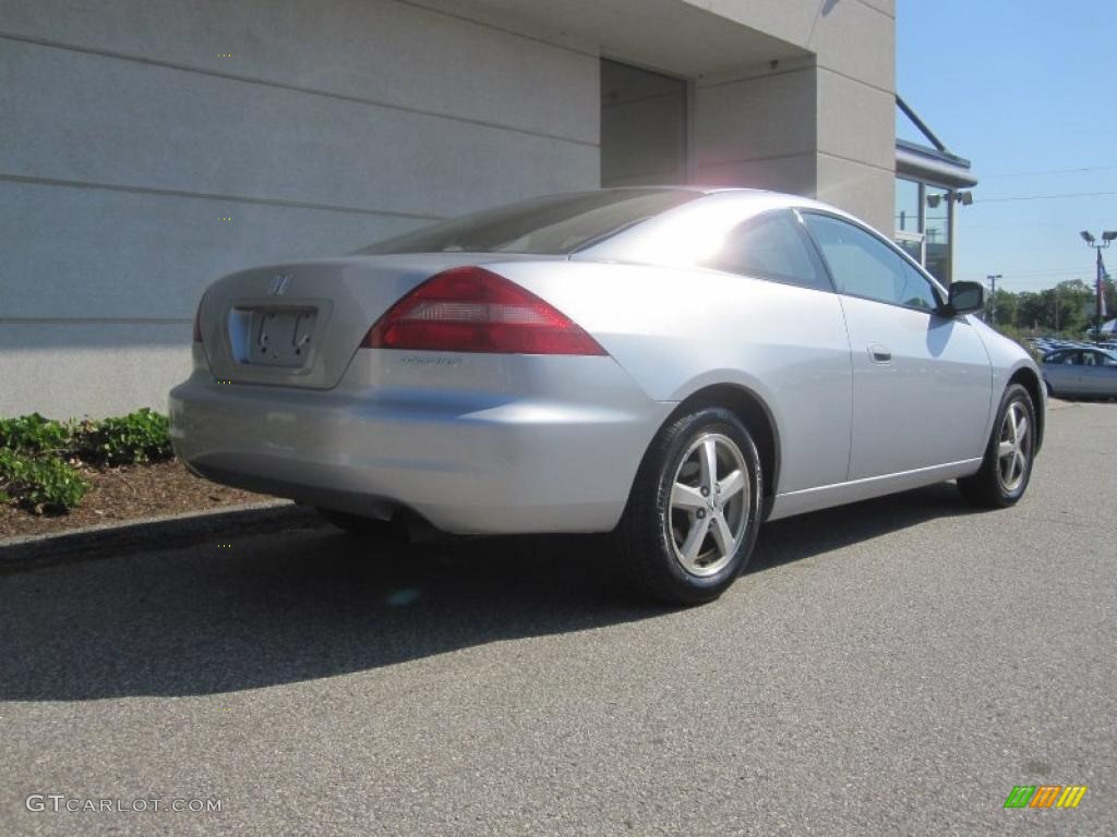 2003 Accord EX Coupe - Satin Silver Metallic / Black photo #3