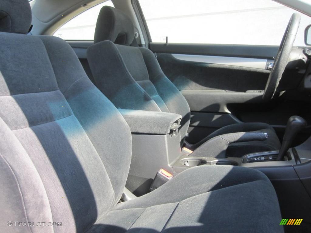 2003 Accord EX Coupe - Satin Silver Metallic / Black photo #6