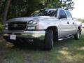 2006 Silver Birch Metallic Chevrolet Silverado 1500 LT Crew Cab 4x4  photo #1