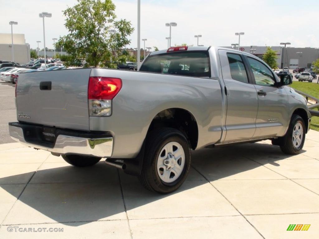 2009 Tundra SR5 Double Cab - Silver Sky Metallic / Black photo #6