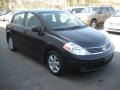 2009 Super Black Nissan Versa 1.8 SL Hatchback  photo #5