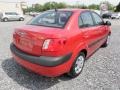 2009 Tropical Red Kia Rio LX Sedan  photo #2