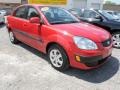 Tropical Red - Rio LX Sedan Photo No. 1