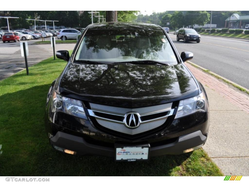 2007 MDX  - Formal Black Pearl / Taupe photo #3