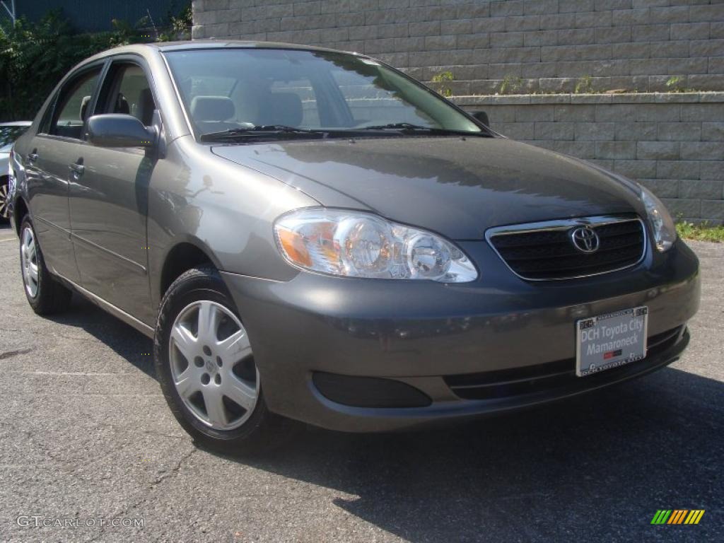 Phantom Gray Pearl Toyota Corolla