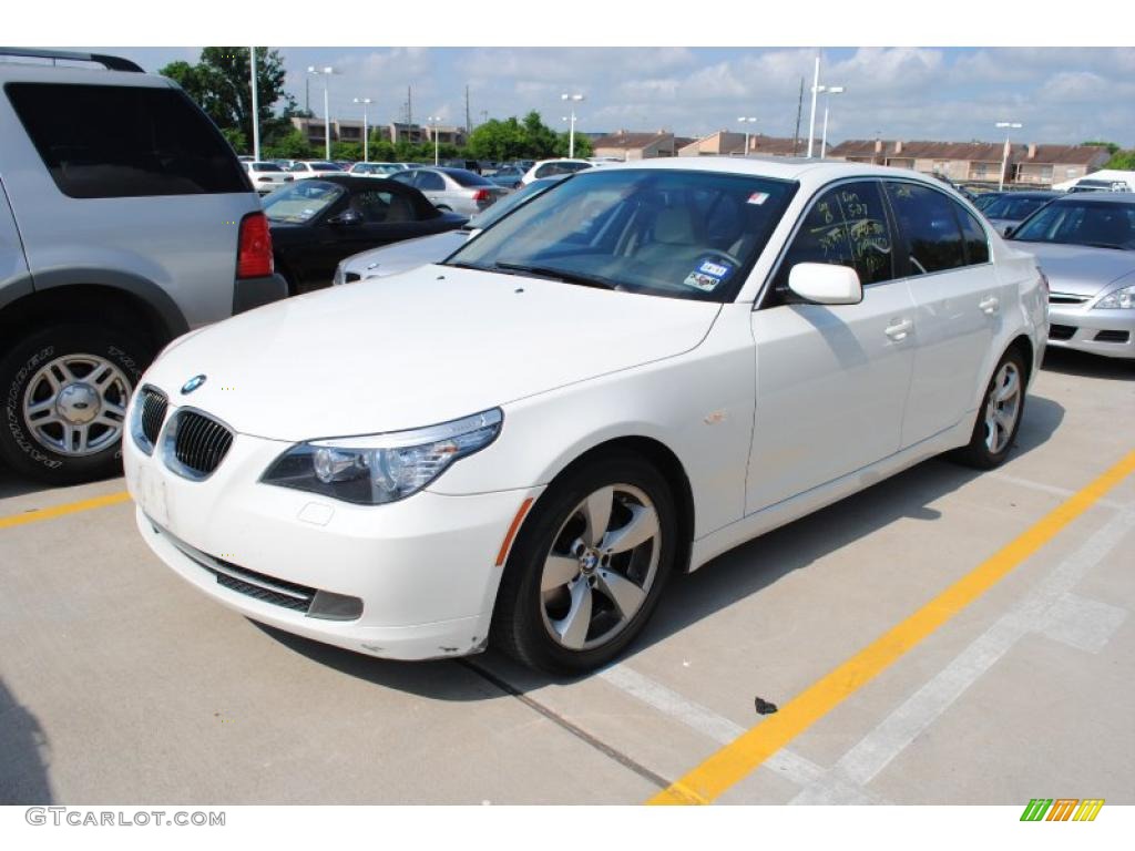 2008 Bmw 528i white #2