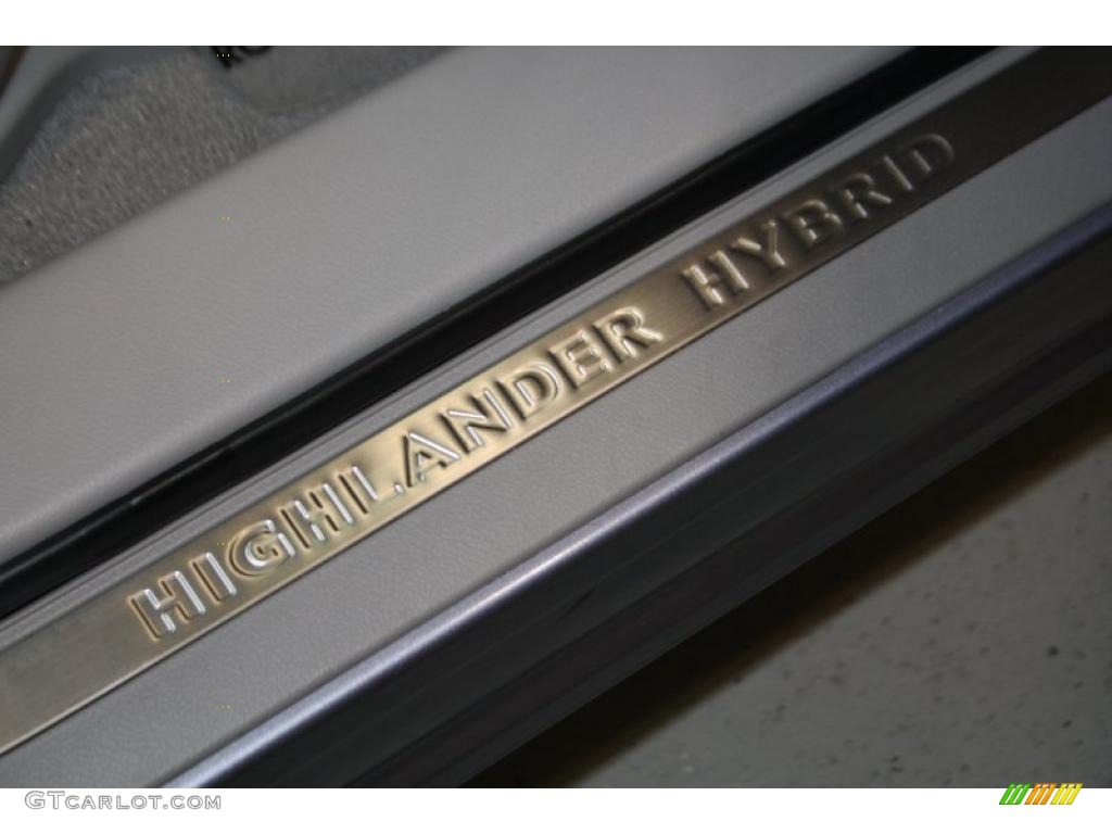 2008 Highlander Hybrid Limited 4WD - Iced Amethyst Mica / Ash Gray photo #10