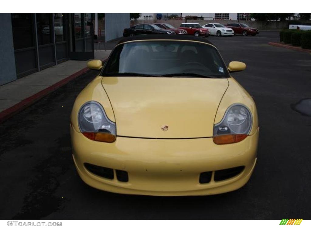 1999 Boxster  - Pastel Yellow / Black photo #1