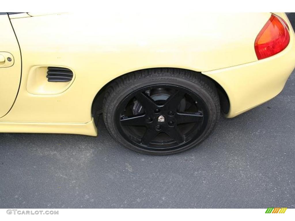 1999 Boxster  - Pastel Yellow / Black photo #7